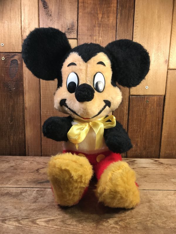 Walt Disney Mickey Mouse Plush Doll ミッキーマウス ビンテージ