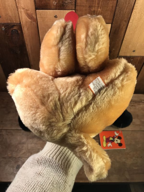 Walt Disney Pluto Plush Doll プルート ビンテージ ぬいぐるみ ディズニー 70年代 Stimpy Vintage Collectible Toys スティンピー ビンテージ コレクタブル トイズ