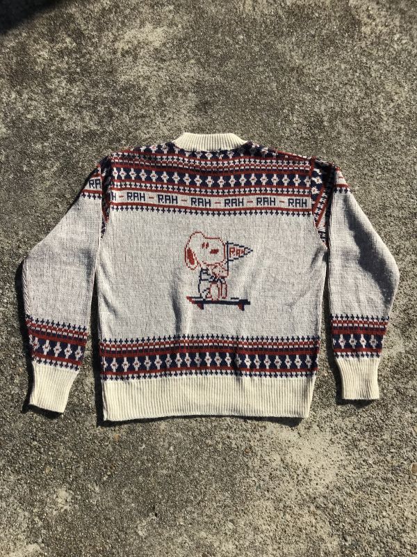 Arrow Peanuts Snoopy Knit Sweater スヌーピー ビンテージ セーター