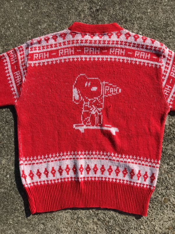 Arrow Peanuts Snoopy Knit Sweater スヌーピー ビンテージ セーター