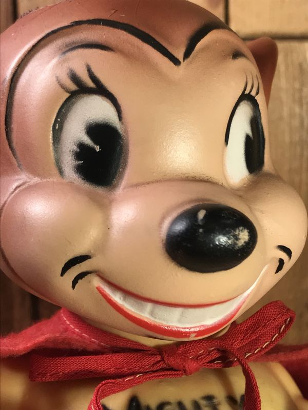 Mighty Mouse Rubber Doll マイティマウス ビンテージ ラバードール