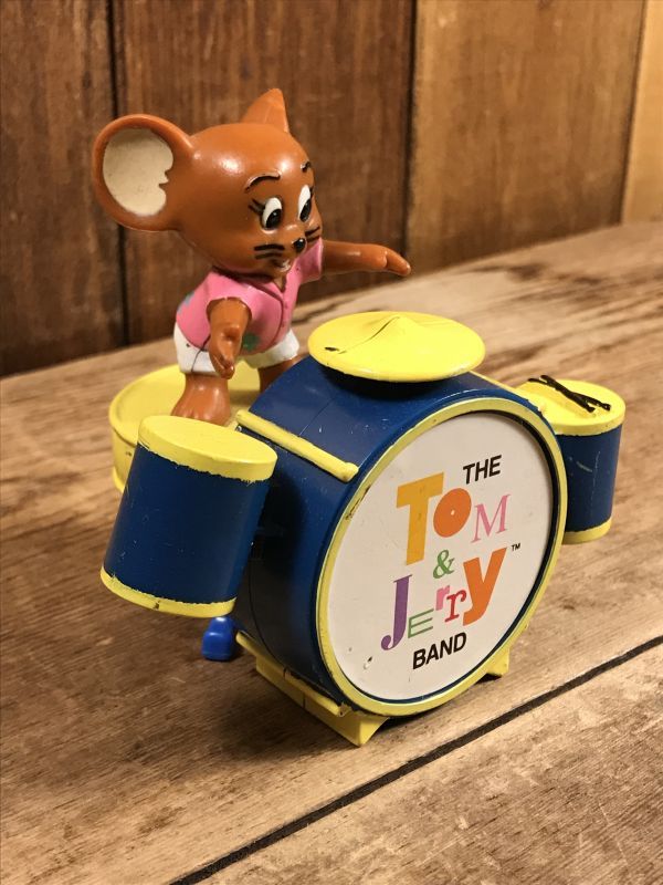 Mcdonald S Tom And Jerry Jerry With Drum Set Meal Toy トムとジェリー ビンテージ ミールトイ マクドナルド 80年代 Stimpy Vintage Collectible Toys スティンピー ビンテージ コレクタブル トイズ