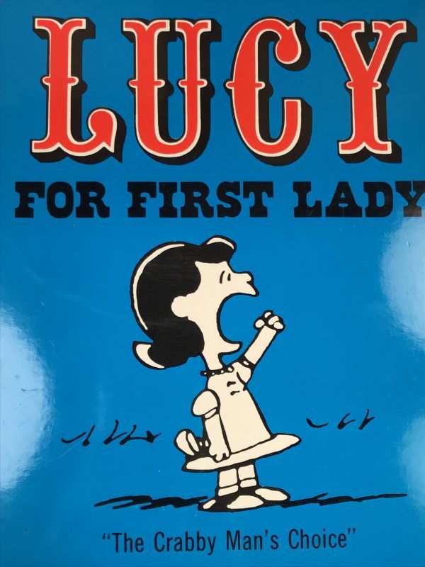 Hallmark Peanuts Lucy For First Lady Post Card ルーシー ビンテージ ポストカード ピーナッツ 60 70年代 Stimpy Vintage Collectible Toys スティンピー ビンテージ コレクタブル トイズ