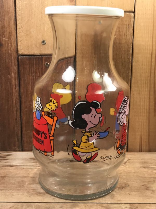 Anchor Hocking Peanuts Gang Snoopy Glass Juice Set スヌーピー ビンテージ グラスセット ピーナッツ 70 80年代 Stimpy Vintage Collectible Toys スティンピー ビンテージ コレクタブル トイズ