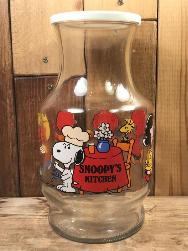 Anchor Hocking Peanuts Gang Snoopy Glass Juice Set スヌーピー ビンテージ グラスセット ピーナッツ 70 80年代 Stimpy Vintage Collectible Toys スティンピー ビンテージ コレクタブル トイズ