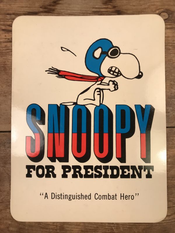 Hallmark Peanuts “Snoopy For President” Post Card スヌーピー