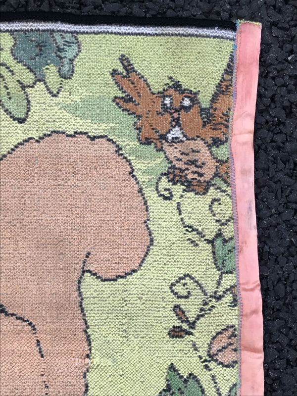 Walt Disney The Sword In The Stone Rug 王様の剣 ビンテージ ラグマット ディズニー 60年代 Stimpy Vintage Collectible Toys スティンピー ビンテージ コレクタブル トイズ