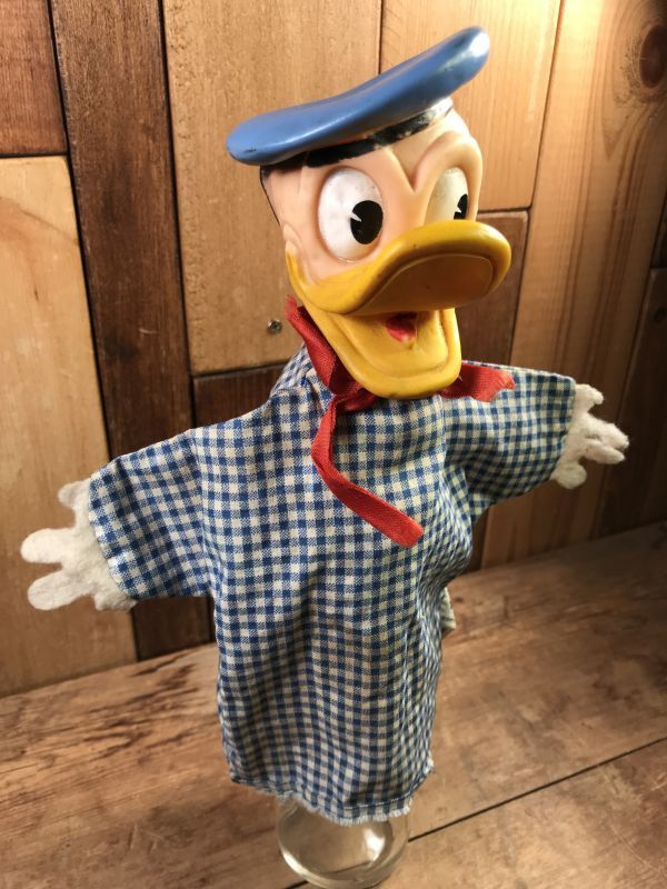 Gund Disney Donald Duck Hand Puppet Doll ドナルドダック ビンテージ