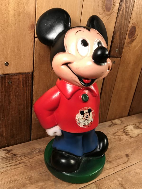 80％以上節約 Mickey Mouse ミッキー ヴィンテージ 貯金箱 1970年代