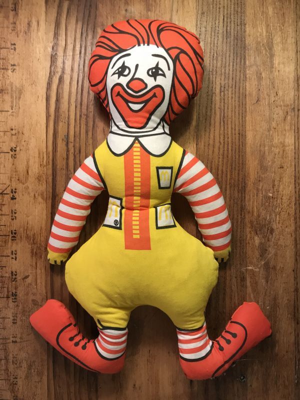 McDonald's Ronald Pillow Doll ロナルド ビンテージ ピロードール