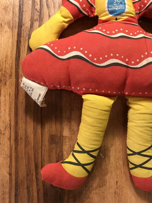 Chiquita Banana Pillow Doll チキータバナナ ビンテージ ピロードール クロスドール アドバタイジング 70年代 Stimpy Vintage Collectible Toys スティンピー ビンテージ コレクタブル トイズ