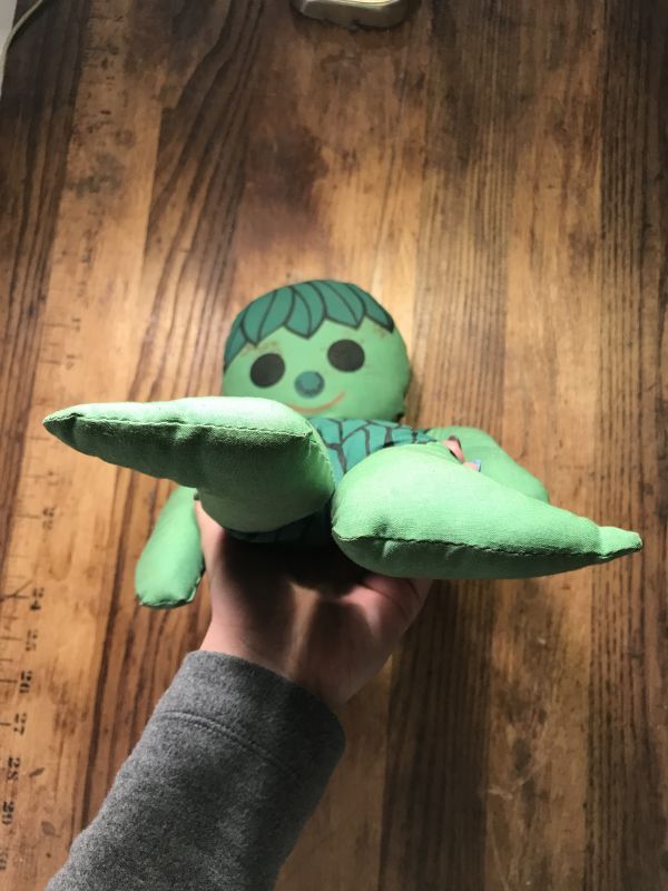 jolly green giant stuffed doll