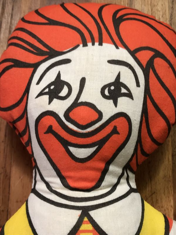 送料込】1984's マクドナルド ロナルド ドナルド ぬいぐるみ