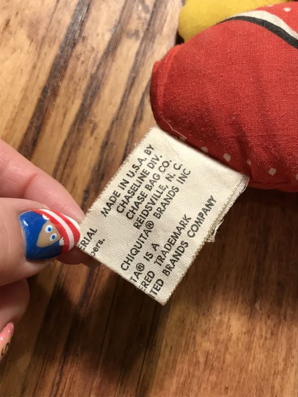 Chiquita Banana Pillow Doll チキータバナナ ビンテージ ピロードール クロスドール アドバタイジング 70年代 Stimpy Vintage Collectible Toys スティンピー ビンテージ コレクタブル トイズ