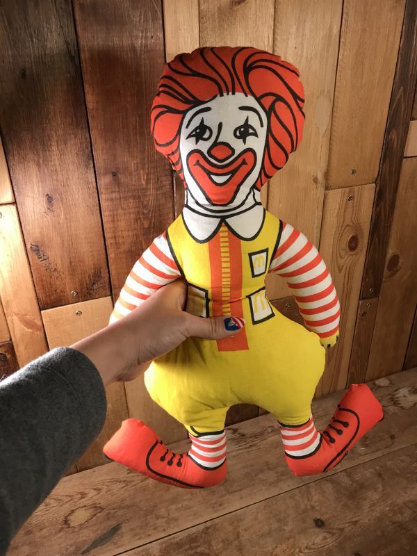 McDonald's Ronald Pillow Doll ロナルド ビンテージ ピロードール 