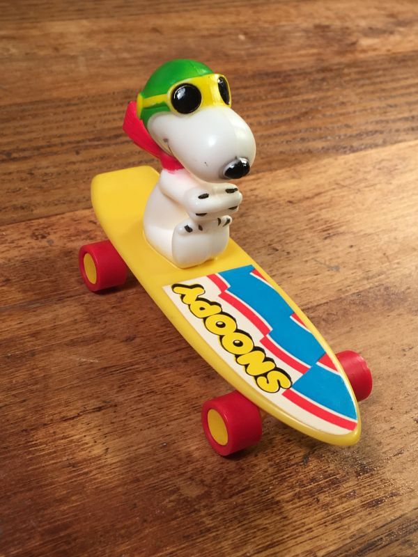 Aviva Snoopy Flying Ace Skateboard Toy スヌーピー ビンテージ スケボー フライングエース 70 80年代 Stimpy Vintage Collectible Toys スティンピー ビンテージ コレクタブル トイズ