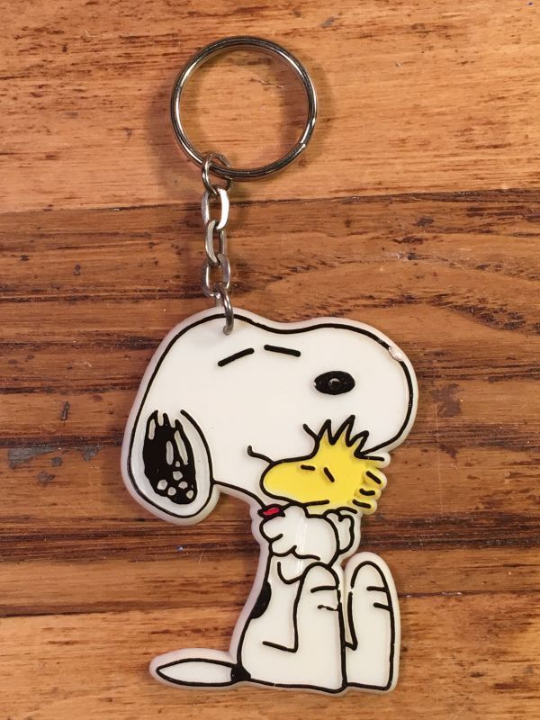 Peanuts Snoopy Aviva Keychain スヌーピー ビンテージ キーホルダー ピーナッツ アビバ 70年代 Stimpy Vintage Collectible Toys スティンピー ビンテージ コレクタブル トイズ