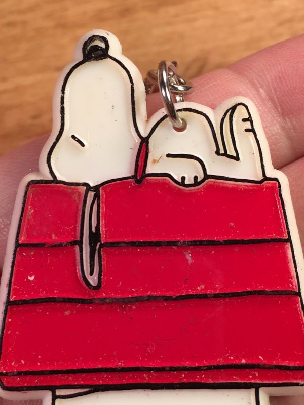 Peanuts Snoopy Aviva Keychain スヌーピー ビンテージ キーホルダー ピーナッツ アビバ 70年代 Stimpy Vintage Collectible Toys スティンピー ビンテージ コレクタブル トイズ