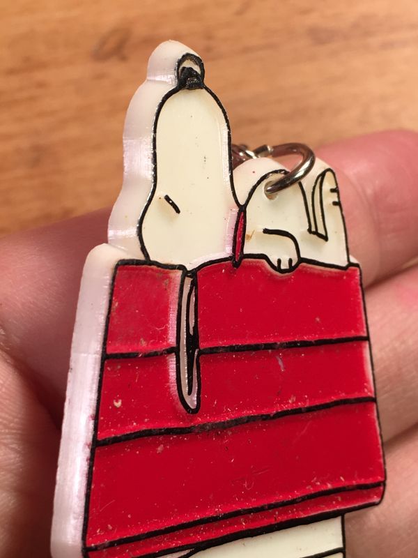 Peanuts Snoopy Aviva Keychain スヌーピー ビンテージ キーホルダー ピーナッツ アビバ 70年代 Stimpy Vintage Collectible Toys スティンピー ビンテージ コレクタブル トイズ