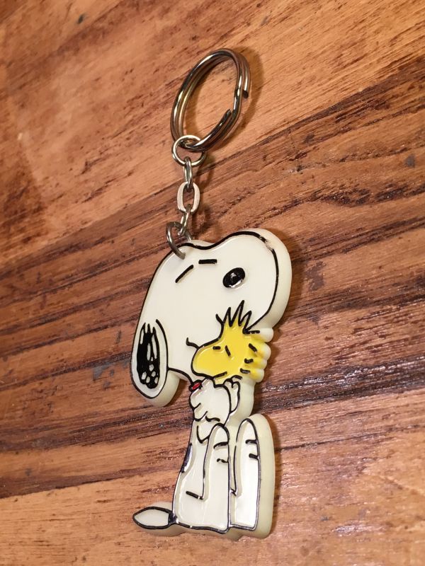 Peanuts Snoopy Aviva Keychain スヌーピー ビンテージ キーホルダー ピーナッツ アビバ 70年代 Stimpy Vintage Collectible Toys スティンピー ビンテージ コレクタブル トイズ