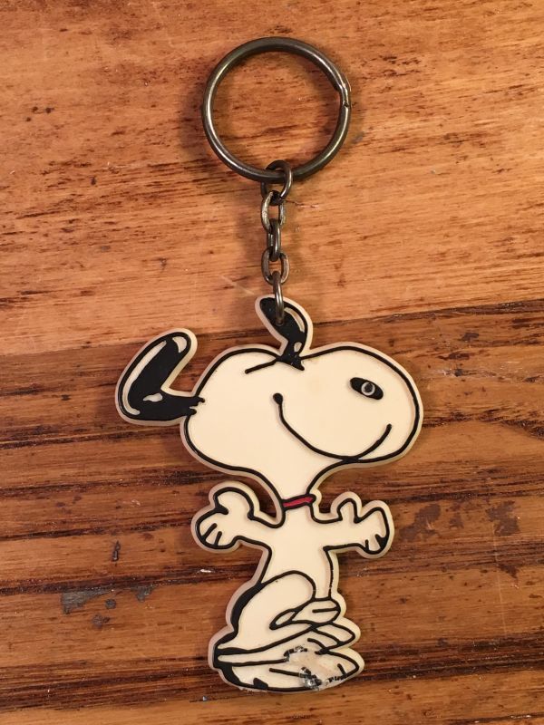 Peanuts Snoopy AVIVA Keychain スヌーピー ビンテージ キーホルダー