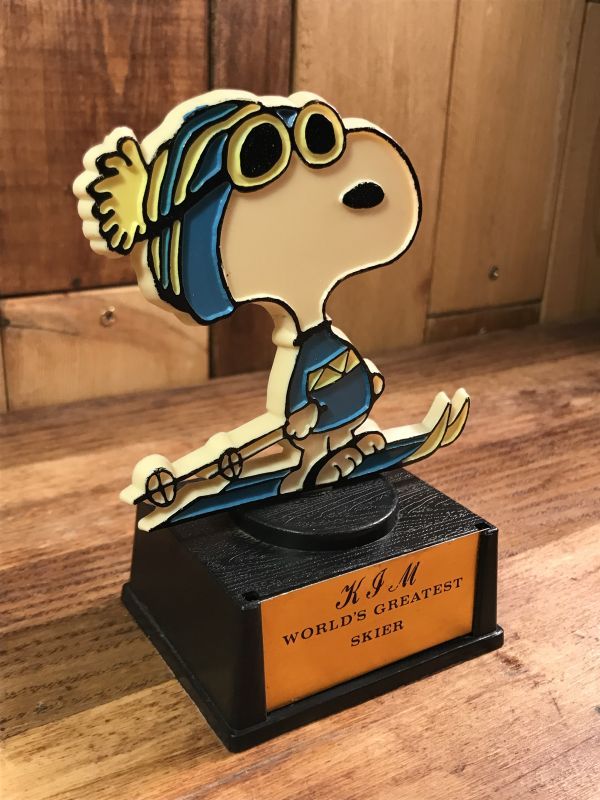 Aviva Snoopy “KIM World's Greatest Skier” Trophy スヌーピー 