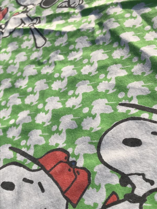 Peanuts Snoopy Baseball Box Sheet スヌーピー ビンテージ ボックスシーツ ベースボール 70年代 Stimpy Vintage Collectible Toys スティンピー ビンテージ コレクタブル トイズ
