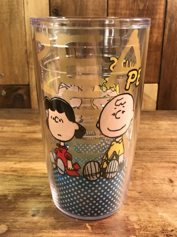 Peanuts Gang Snoopy Plastic Tumbler ピーナッツギャング ビンテージ タンブラー スヌーピー 00年代 Stimpy Vintage Collectible Toys スティンピー ビンテージ コレクタブル トイズ