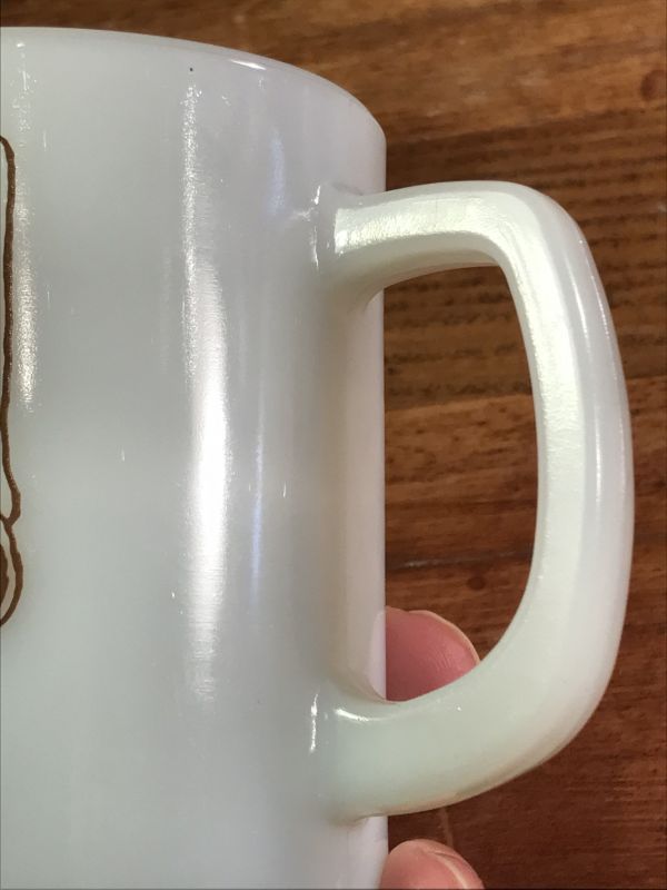 Peanuts Snoopy Sweets Fire King Mug スヌーピー ビンテージ マグカップ ファイヤーキング 60 70年代 Stimpy Vintage Collectible Toys スティンピー ビンテージ コレクタブル トイズ