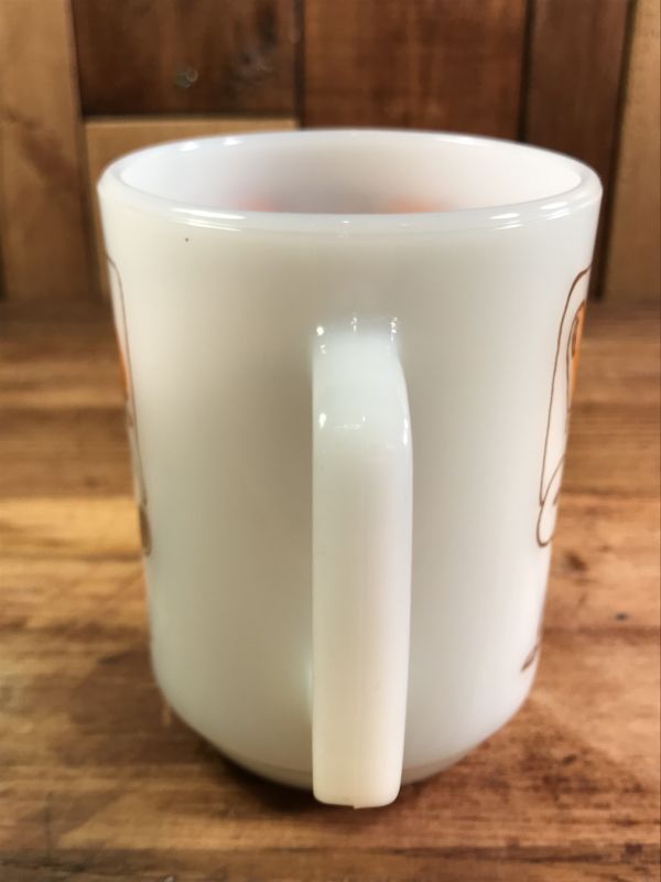 Peanuts Snoopy Sweets Fire King Mug スヌーピー ビンテージ マグカップ ファイヤーキング 60 70年代 Stimpy Vintage Collectible Toys スティンピー ビンテージ コレクタブル トイズ