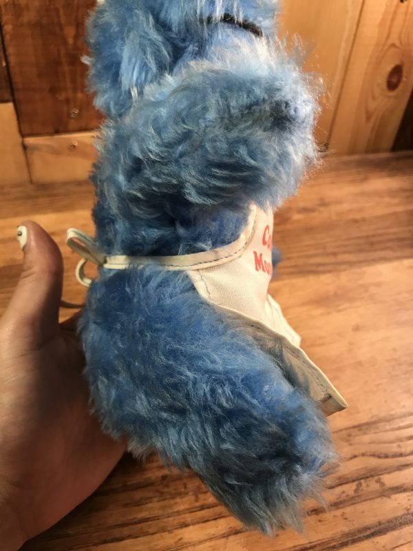 セサミストリート◆ヘリーモンスター ニッカボッカー製 ぬいぐるみ人形 ビンテージ 35cm Herry Monster◆SESAME STREET Vintage ハリー