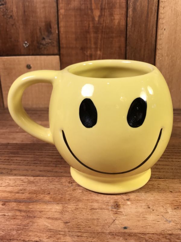 McCoy Smile Ceramic Mug スマイル ビンテージ マグカップ マッコイ 70 ...