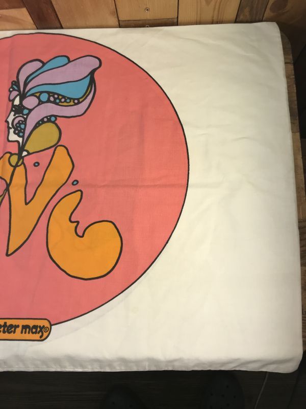 Mohawk Peter Max “Love” Pillow Case　ピーターマックス　ビンテージ　ピローケース　ポップアート　70年代