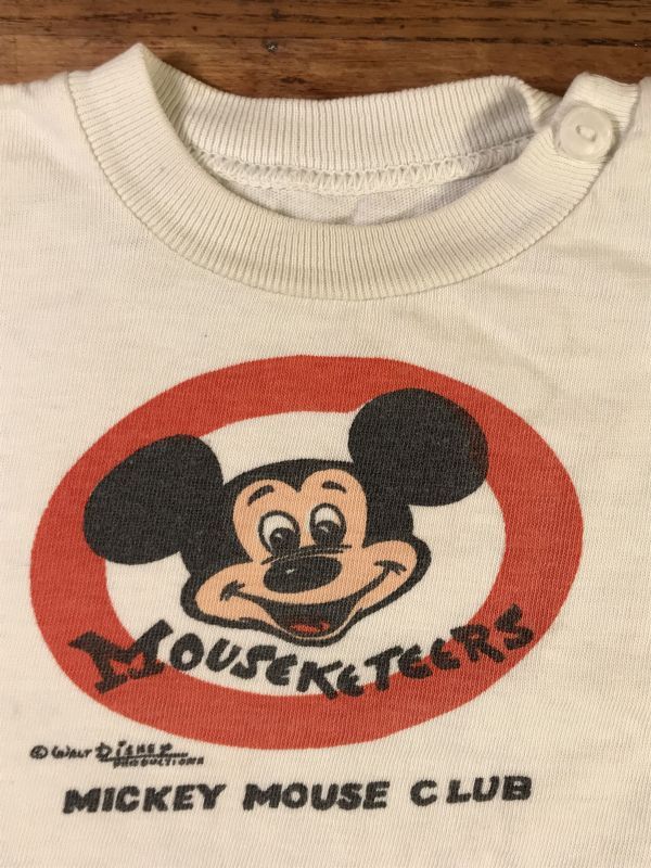 Disney Mickey Mouse Club “Mouseketeers” Kids T Shirt ミッキー