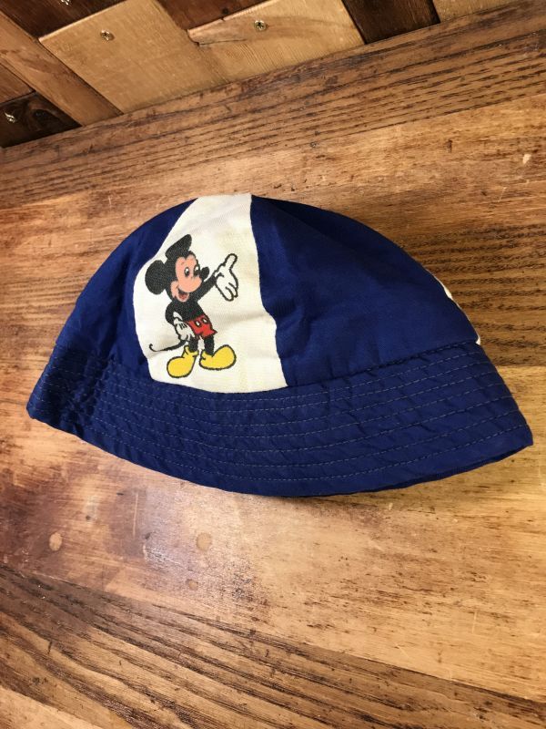 Disney Character Cotton Kids Hat ディズニー ビンテージ キッズハット ミッキーマウス 60 70年代 Stimpy Vintage Collectible Toys スティンピー ビンテージ コレクタブル トイズ