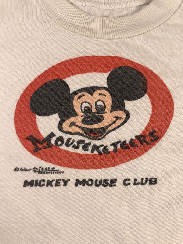 Disney Mickey Mouse Club “Mouseketeers” Kids T Shirt ミッキー