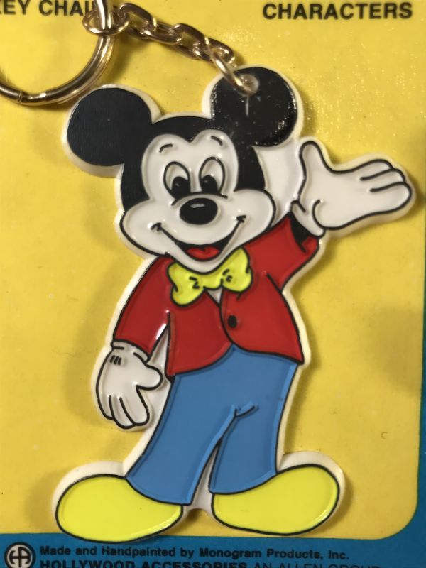 Disney Character “Mickey Mouse” Keychain ミッキーマウス ビンテージ