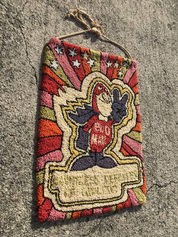 Bud Man “Dauntless Defender Of Quality!” Rug バドマン