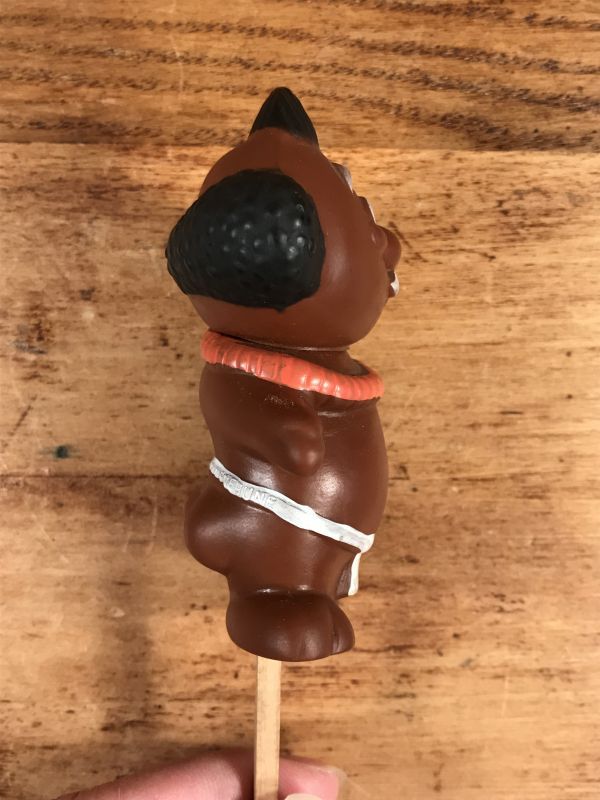 トレーダーヴィックス　メネフネ　ビンテージ・ソフビ　1970’s Trader Vic's “Menehune Man” Vinyl Doll メネフネ ビンテージ
