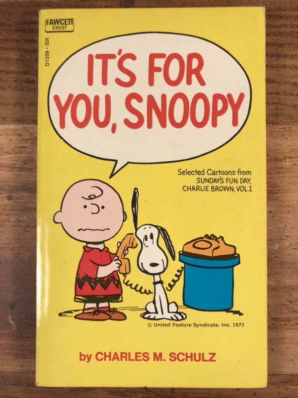 Snoopy Peanuts Gang It S For You Snoopy Comic Book スヌーピー ビンテージ コミックブック 漫画本 70年代 Stimpy Vintage Collectible Toys スティンピー ビンテージ コレクタブル トイズ