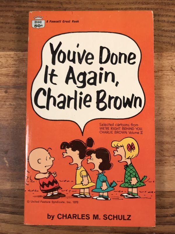 Snoopy Peanuts Gang You Re Done It Again Charlie Brown Comic Book スヌーピー ビンテージ コミックブック 漫画本 70年代 Stimpy Vintage Collectible Toys スティンピー ビンテージ コレクタブル トイズ