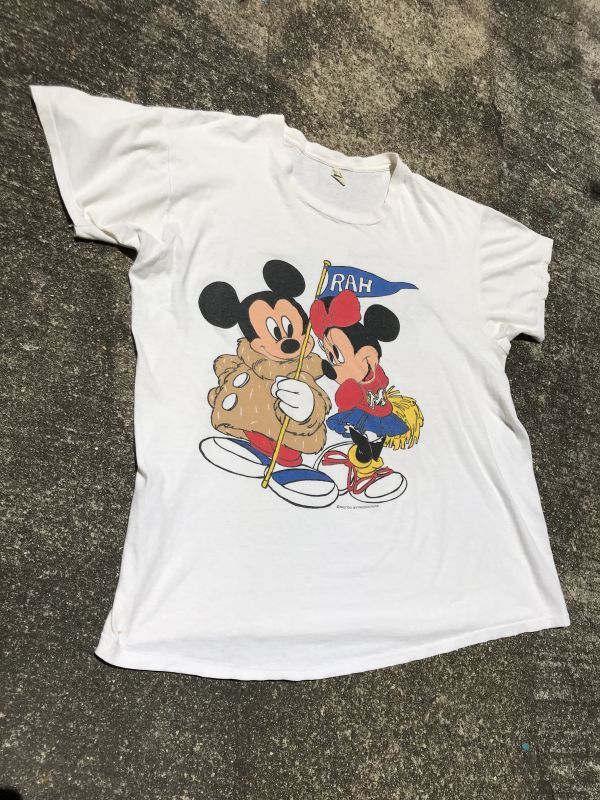 新品 M IVO ディズニー ビンテージ ミニー Ｔシャツ アイボリー