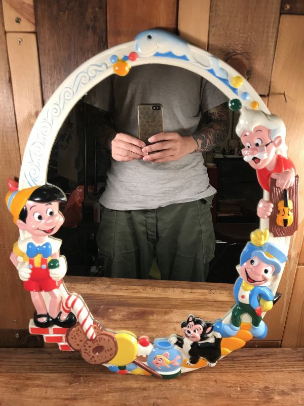 完成品 ビンテージ ディズニー ミニーマウス テンヨー 壁掛けミラー 通販 ビンテージ ディズニー ミニーマウス テンヨー 壁掛けミラー