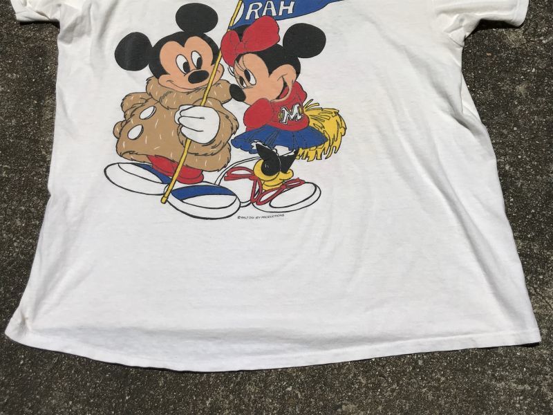 H8 Mickey 90's 90s 90年代 Disney OLD S Tシャツ USA製 オールド 
