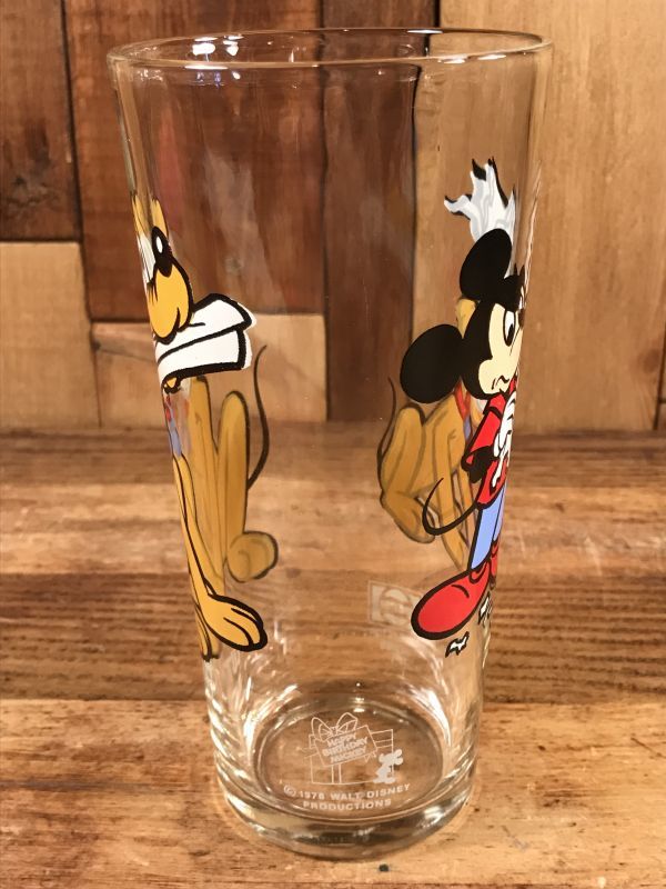 Pepsi Collector Series Disney “Pluto” Glass プルート ビンテージ 