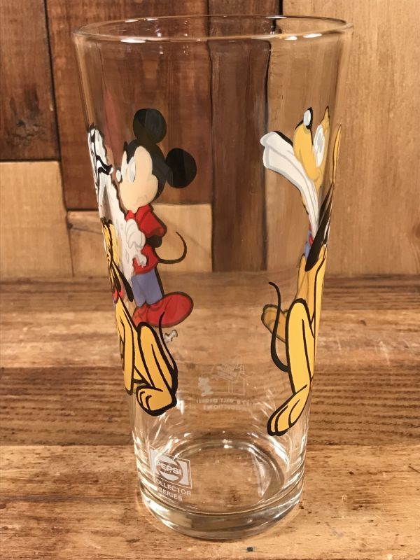 Pepsi Collector Series Disney Pluto Glass プルート ビンテージ グラス ペプシ 70年代 Stimpy Vintage Collectible Toys スティンピー ビンテージ コレクタブル トイズ