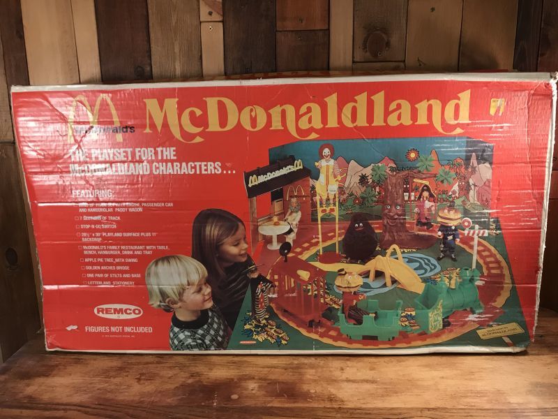 Remco McDonaldland Characters Play Set マクドナルドランド 