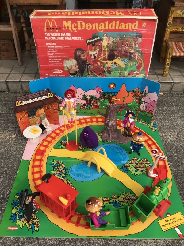 Remco McDonaldland Characters Play Set マクドナルドランド