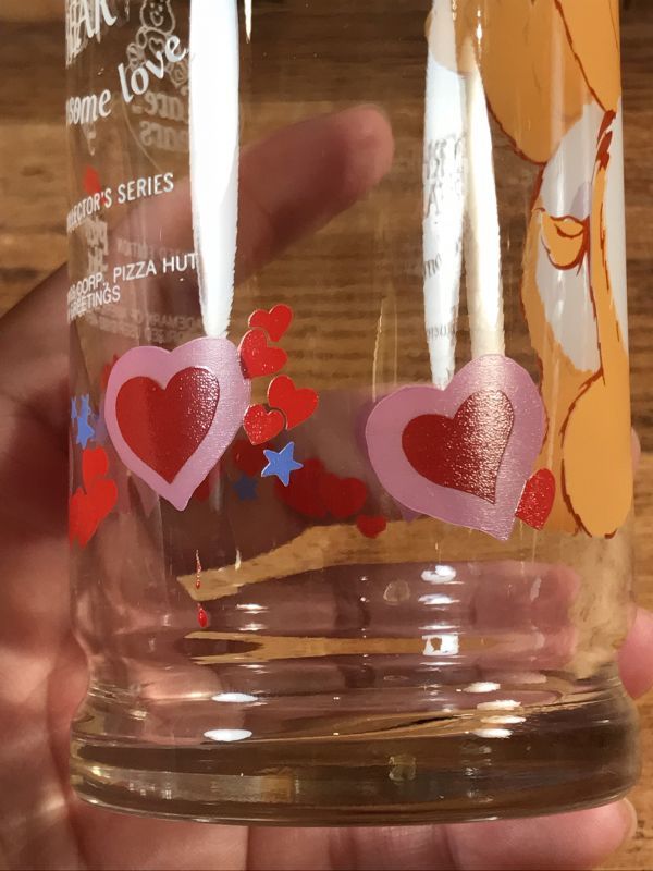 Pizza Hut Care Bears “Tenderheart Bear” Glass ケアベア