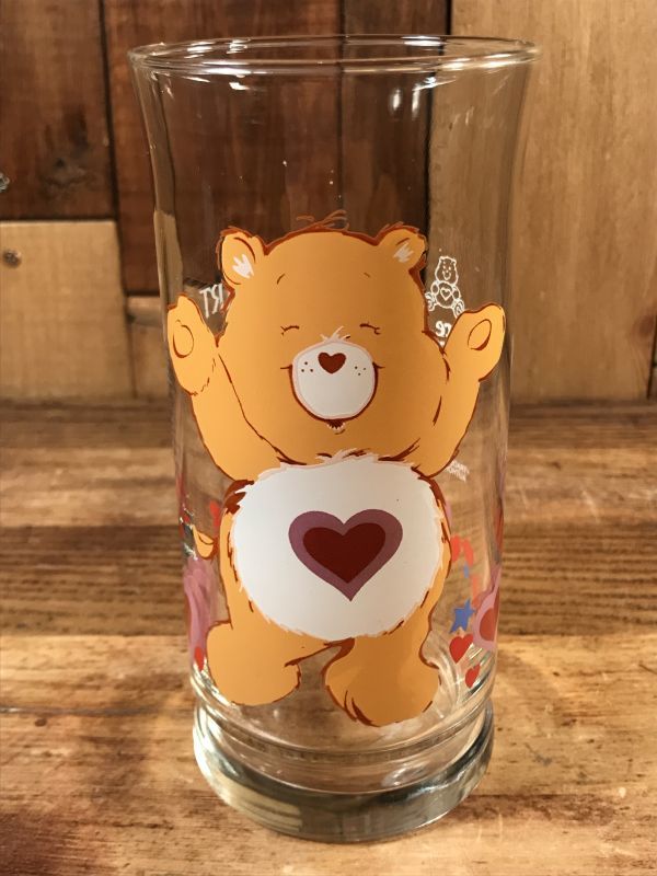 Pizza Hut Care Bears “Tenderheart Bear” Glass ケアベア Pizza Hut Care Bears “Tenderheart Bear” Glass ケアベア